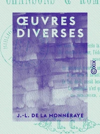 Œuvres diverses - Chansons et romances