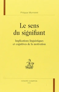 Le sens du signifiant