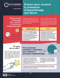 Evaluer pour soutenir le processus d'apprentissage des élèves