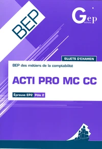 ACTI PRO MC CC BEP comptabilité
