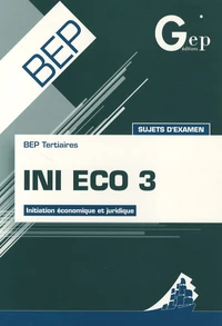 INI Eco 3 BEP Tertiaires