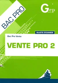 Vente Pro 2 Bac Pro