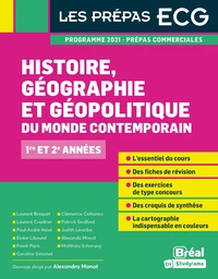Histoire, géographie, géopolitique du monde contemporain 1re et 2e années