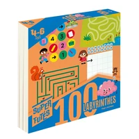 Super Futés 100 labyrinthes 4-6 ans