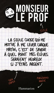Monsieur le Prof