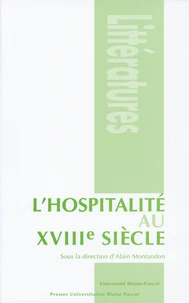 L'Hospitalite Au 18e Siecle
