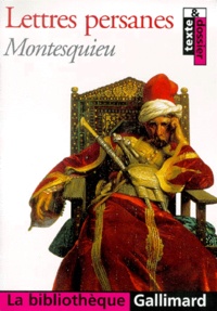  Montesquieu - Lettres Persanes. Choix De Lettres.