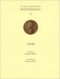 Oeuvres complètes de Montesquieu