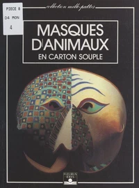 Masques d'animaux en carton souple