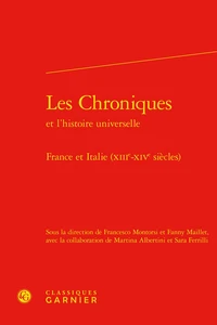 Les chroniques et l'histoire universelle