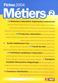 Fiches métiers 2004