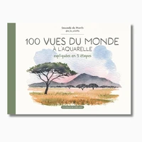 100 vues du monde à l'aquarelle