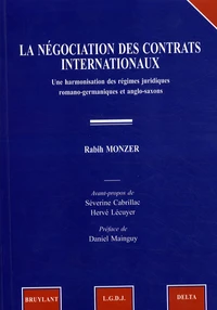 La négociations des contrats internationaux