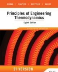 Fundamentals of Engineering Thermodynamics, 8E International Student Version