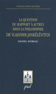 La question du rapport à autrui dans la philosophie de Vladimir Jankélévitvh