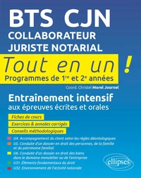 BTS Collaborateur juriste notarial Tout-en-un