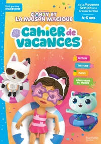 Cahier de vacances Gabby et la maison magique