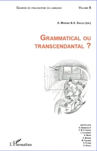 Grammatical ou transcendantal ?