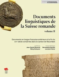 Documents linguistiques de la Suisse romande