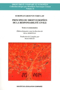 Principes du droit européen de la responsabilité civile