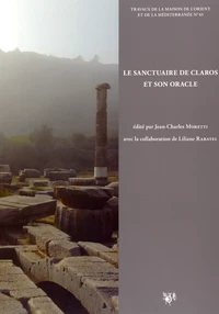 Le sanctuaire de Claros et son oracle