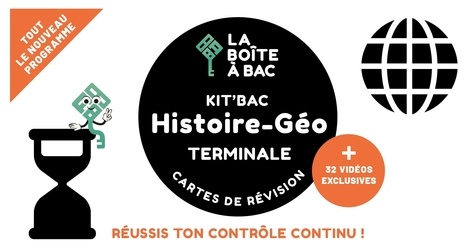 Histoire-Géo Terminale. Cartes de révision + 32 vidéos exclusives