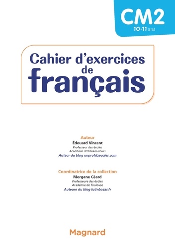 Cahier d'exercices de français CM2