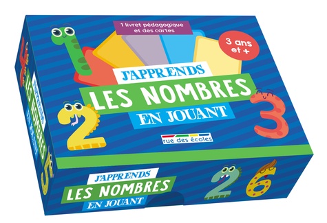 J'apprends les nombres en jouant. Avec 1 livret pédagogique et des cartes