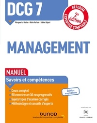 Morgane Le Breton et Kévin Herlem - DCG 7 Management  - Manuel - 2e éd. - Réforme Expertise comptable.