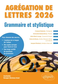 Agrégation de Lettres Grammaire et stylistique