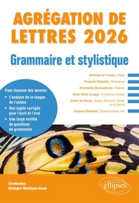 Agrégation de Lettres Grammaire et stylistique