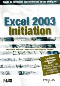 Excel 2003 initiation