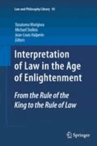 Interpretation of Law in the Age of Enlightenment