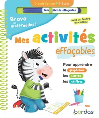 Mes activités effaçables Grande section