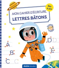 Mon cahier d'écriture Lettres bâtons Espace