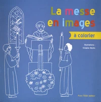 La messe en images à colorier