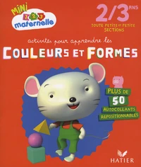 Activités pour apprendre les couleurs et formes Toute Petite et Petite Section