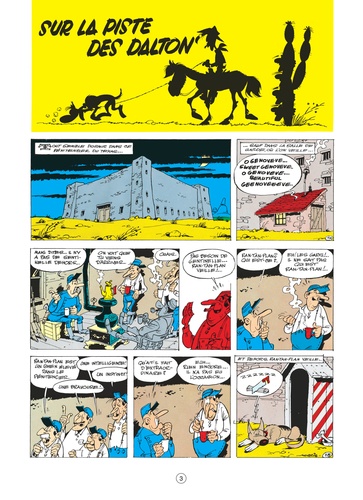 Lucky Luke Tome 17 Sur la piste des Dalton