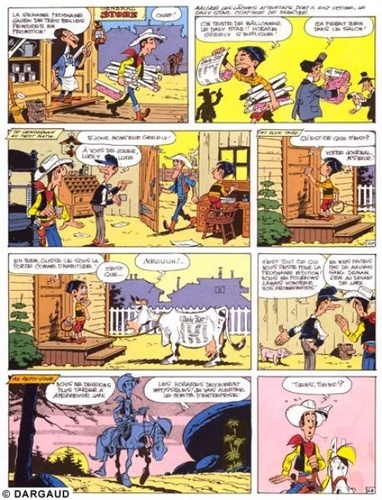 Lucky Luke Tome 23 Le Daily Star