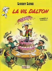  Morris et René Goscinny - Lucky Luke Tome 3 : La Vil Dalton (Dalton City) - Edition en créole réunionnais.