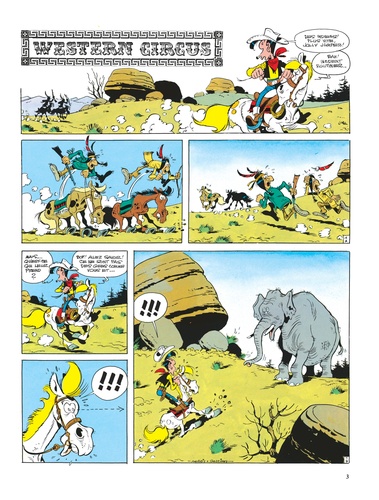 Lucky Luke Tome 5 Western circus