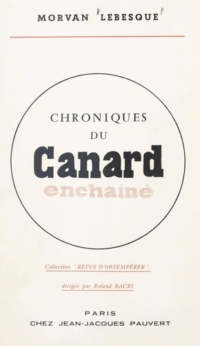 Chroniques du Canard Enchaîné