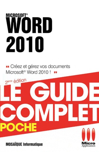  Mosaïque Informatique - Word 2010.