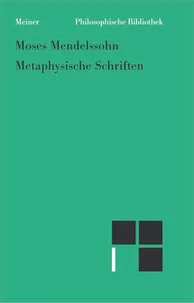 Metaphysische Schriften