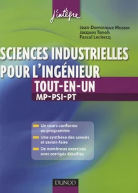 Sciences industrielles pour l'ingénieur tout-en-un MP-PSI-PT