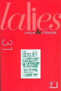 Lalies N° 31/2011