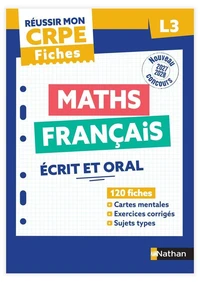 Maths Français L3 écrit et oral