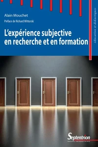 L'expérience subjective en recherche et en formation