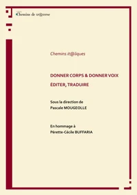 Donner corps & donner voix