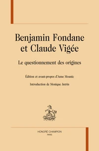Benjamin Fondane et Claude Vigée